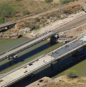 PUENTE S/RÍO CORONDA EN RN N°11 PROV. SANTA FÉ